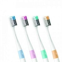 Набор зубных щеток Xiaomi Doctor·B Support Bass Method 4 Pieces (Colors) — фото